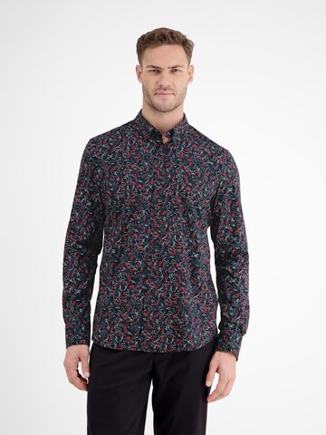 LERROS Regular fit Overhemd in Blauw