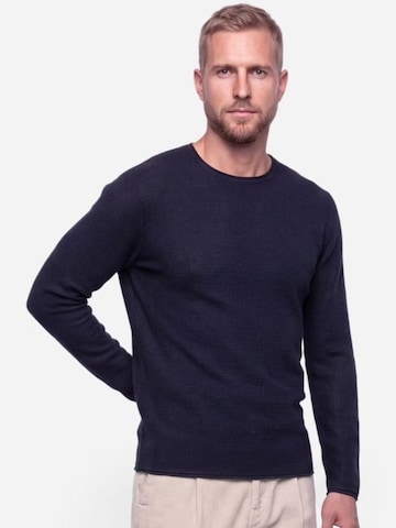 !Solid Trui 'SDJarah' in Blauw: voorkant