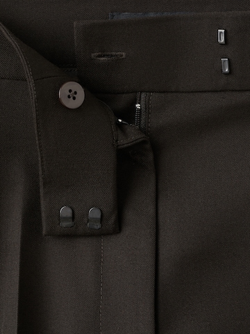 MANGO Широка кройка Панталон с ръб 'FATIMA' в кафяво