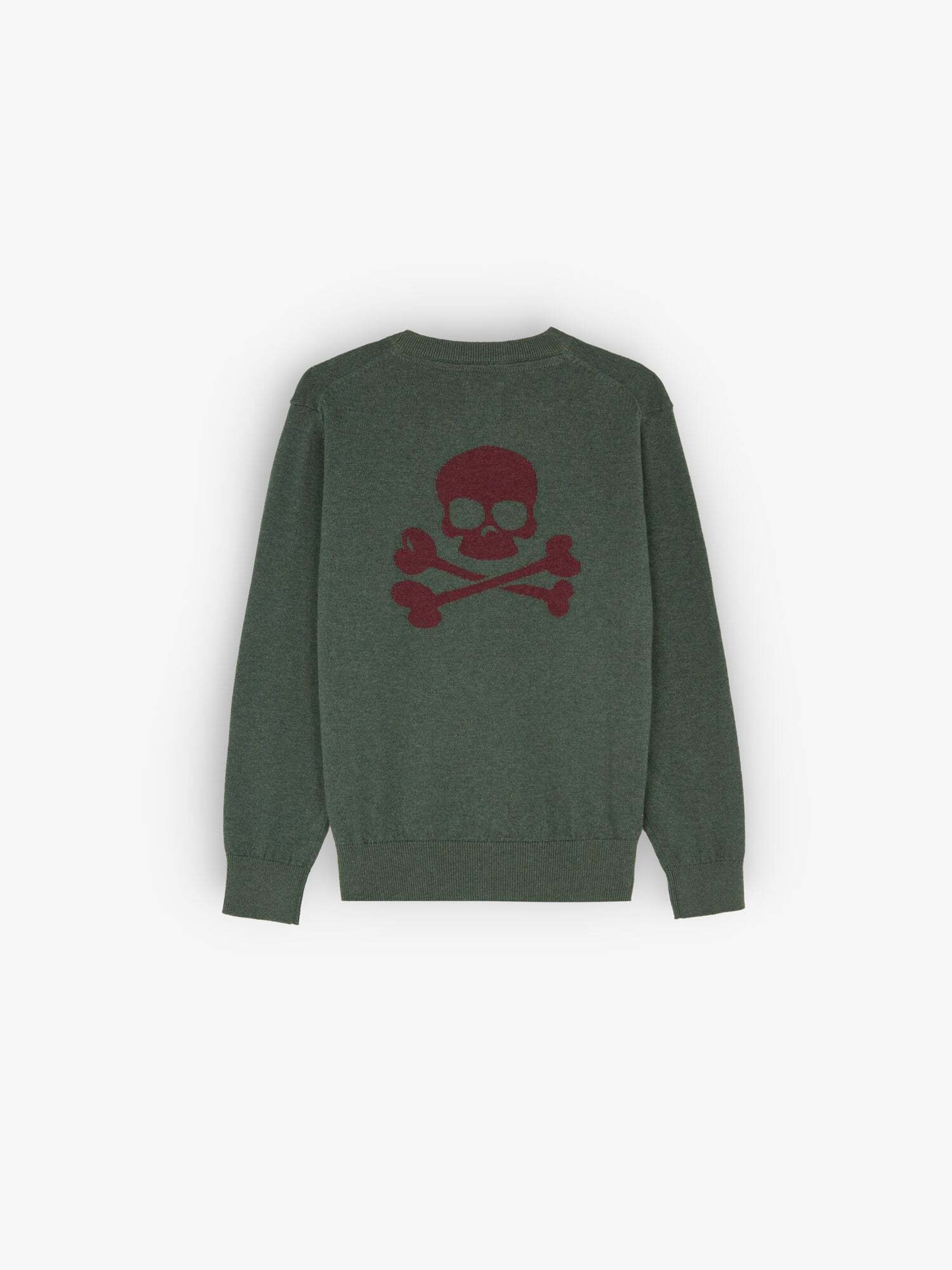 Scalpers Pullover in Grün