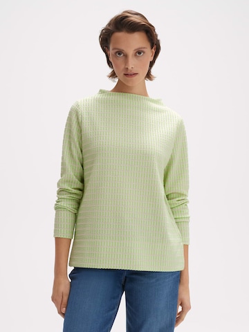 OPUS Sweatshirt 'Gitech' in Green: front