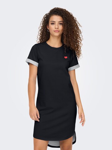 JDY Kleid 'JDYIVY' in Schwarz: Vorderseite