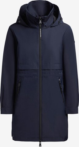 khujo Between-Seasons Coat 'Ariana3' in Blue: front