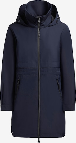 khujo Přechodný kabát 'Ariana3' – modrá: přední strana