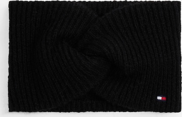 juoda TOMMY HILFIGER Galvos juosta: priekis