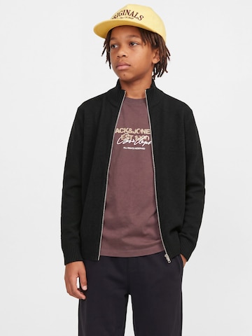 Jack & Jones Junior - Cárdigan 'JJSOho Ollie' en negro