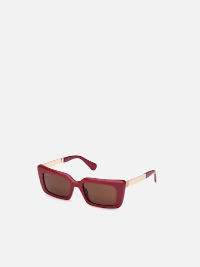 MAX&Co. Sunglasses 'Max &co MO0143 Shiny light green 52/19/140 Women Sunglasses' in 52 in Red, Item view