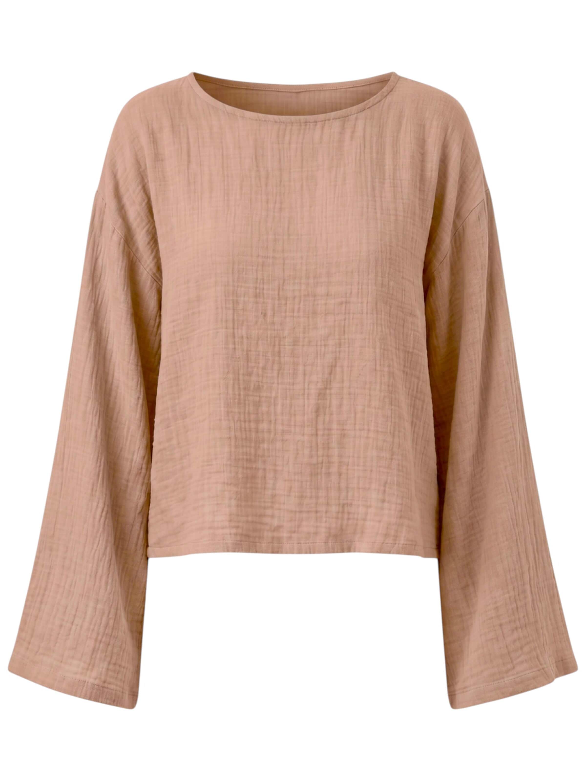 WENOR Bluse 'AVELOA' i brun: forside
