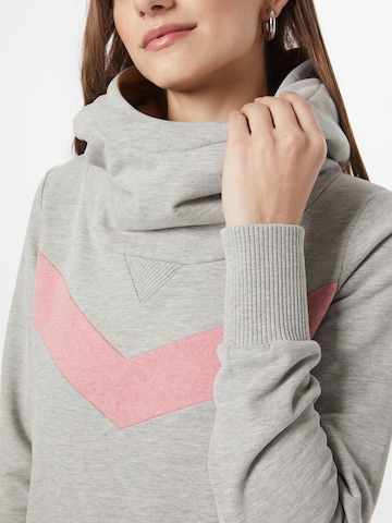 Sweat-shirt 'Winning has a Price' Fli Papigu en gris