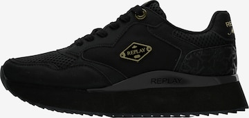 Baskets basses 'Penny Way' REPLAY en noir : devant
