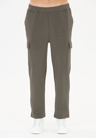 Loosefit Pantalon cargo 'Nasas' Virtus en marron : devant