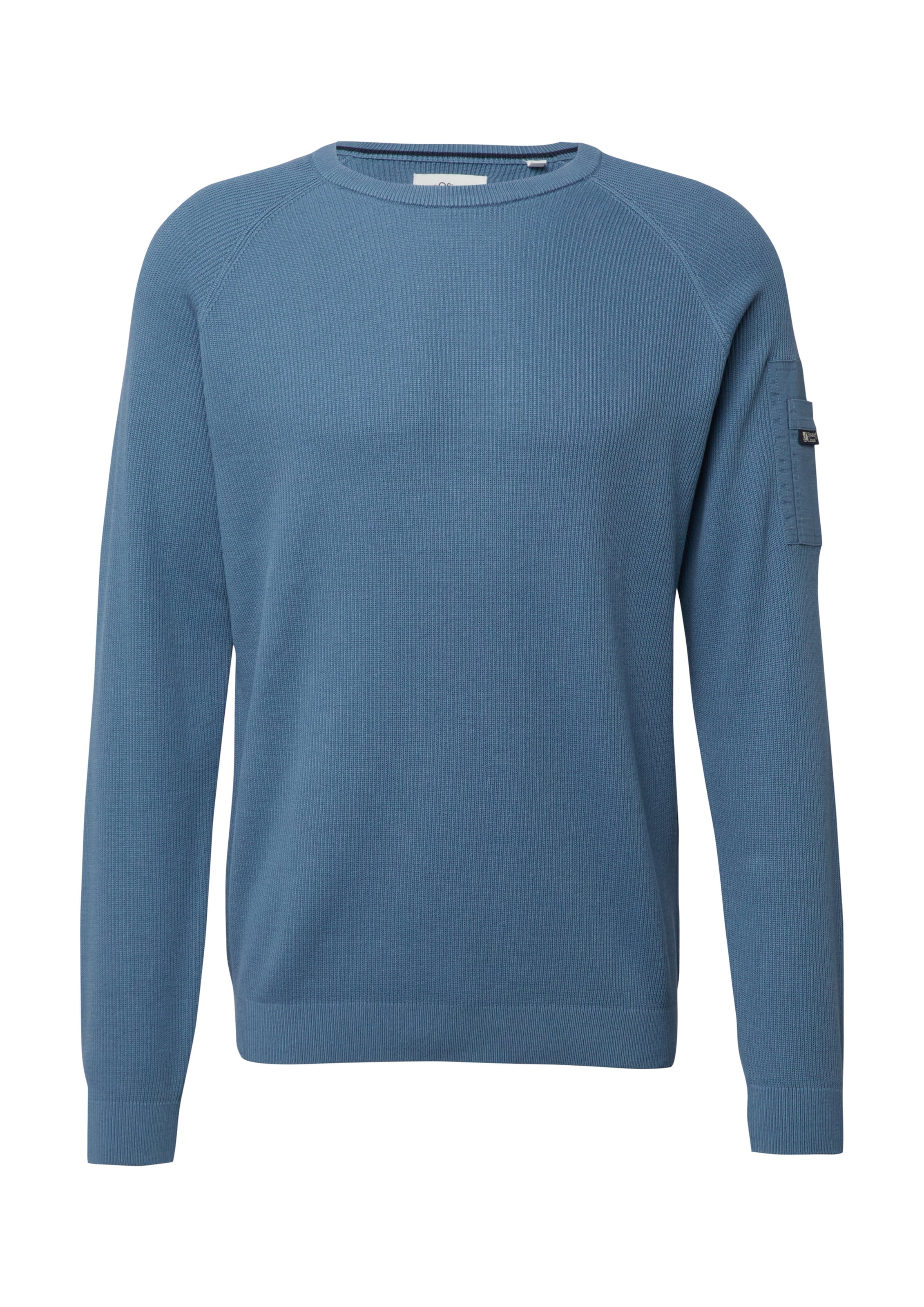 s.Oliver Trui in Blauw: voorkant