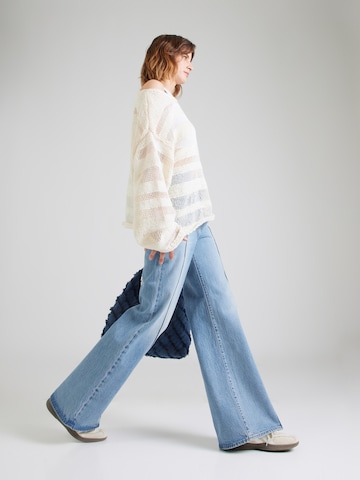 LEVI'S ® Flared Farmer 'RIBCAGE BELLS WESTERN' - kék