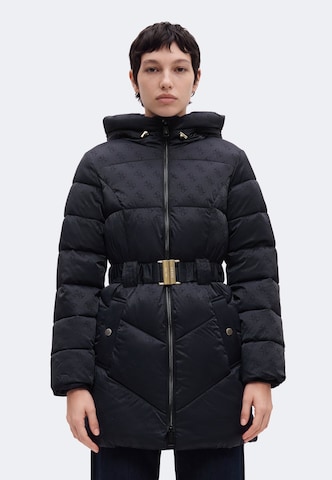 Veste d’hiver 'NEW IMMA' GUESS en noir : devant