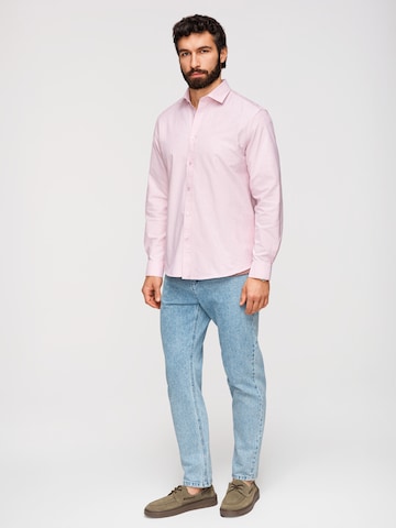 Ombre Regular fit Business shirt in Pink
