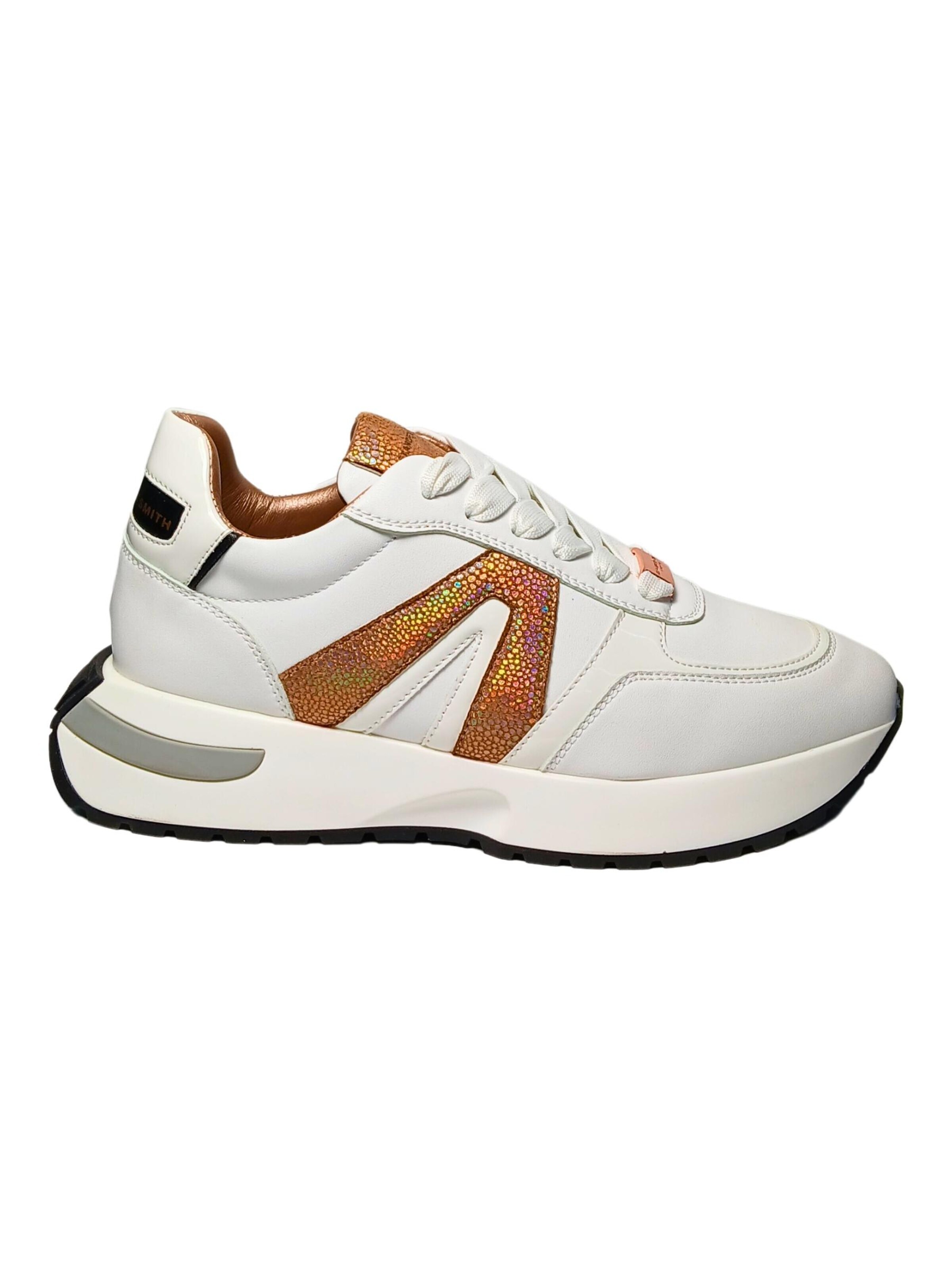 Alexander Smith Sneakers laag in Wit: voorkant