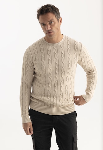 Felix Hardy Pullover i beige: forside