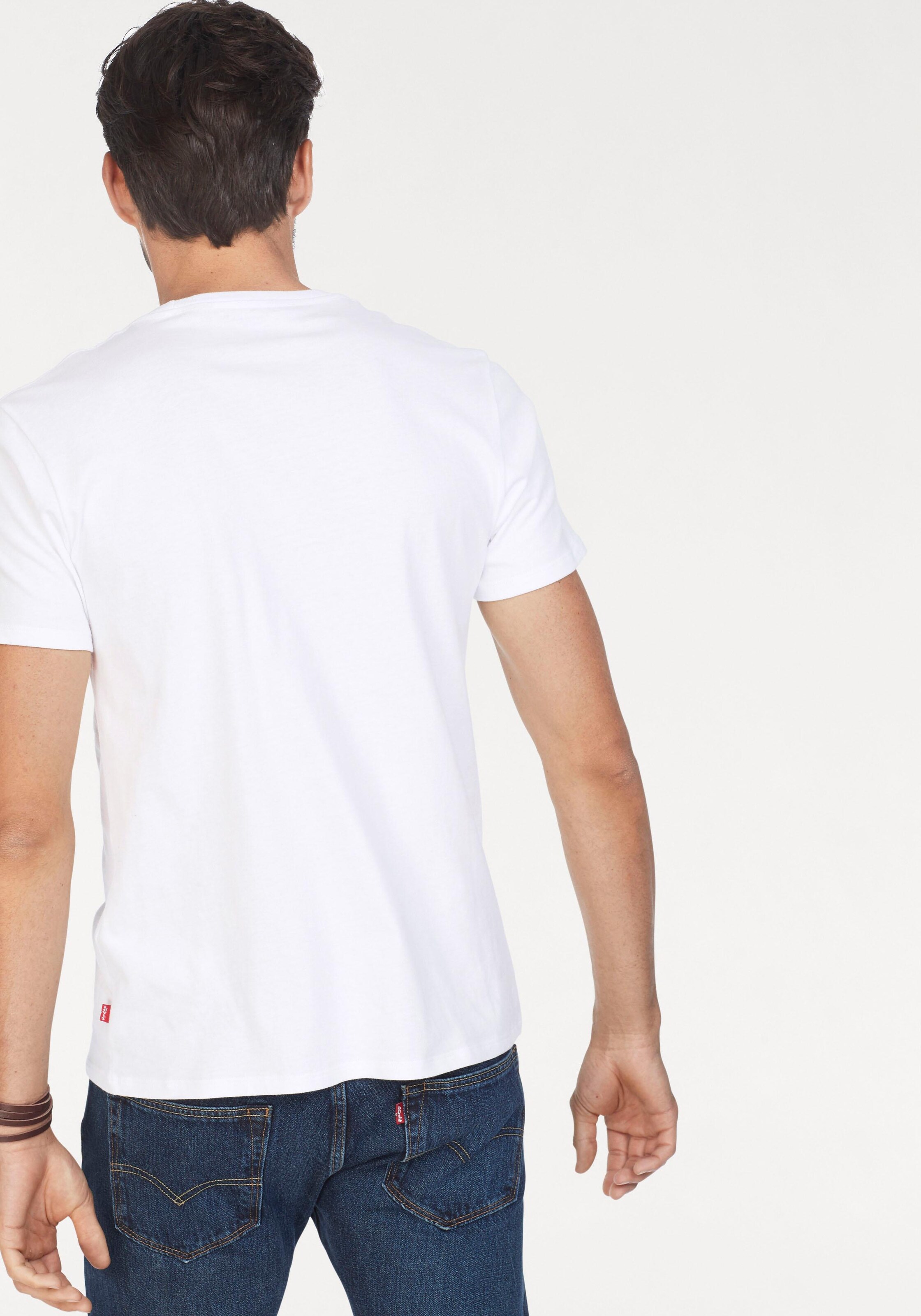 Männer Shirts LEVI'S T-Shirt in Weiß - CU16016 Männer Shirts LEVI'S T-Shirt in Weiß - CU16016