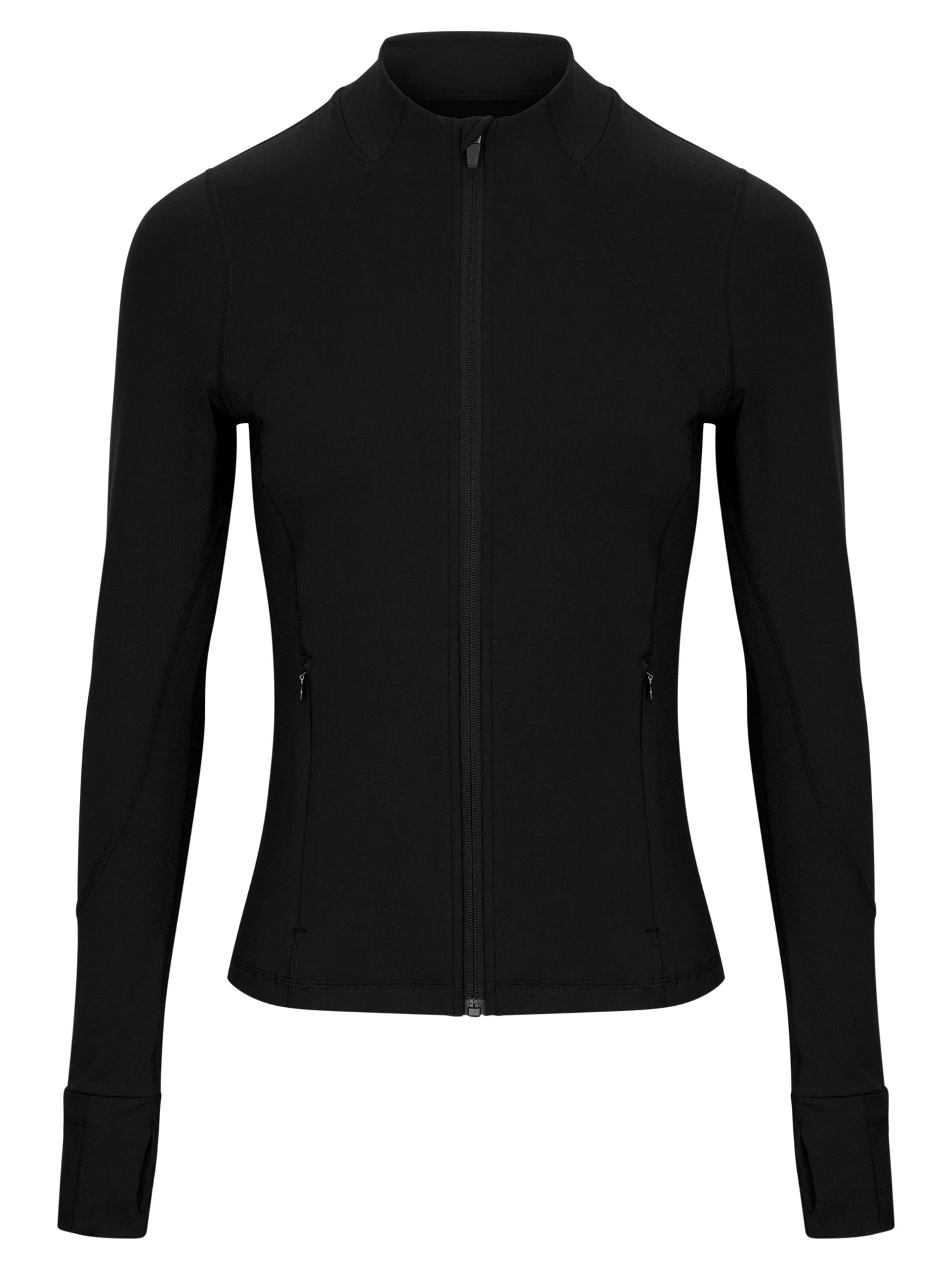 Nomi Active Athletic Jacket 'Performance' in Black: front