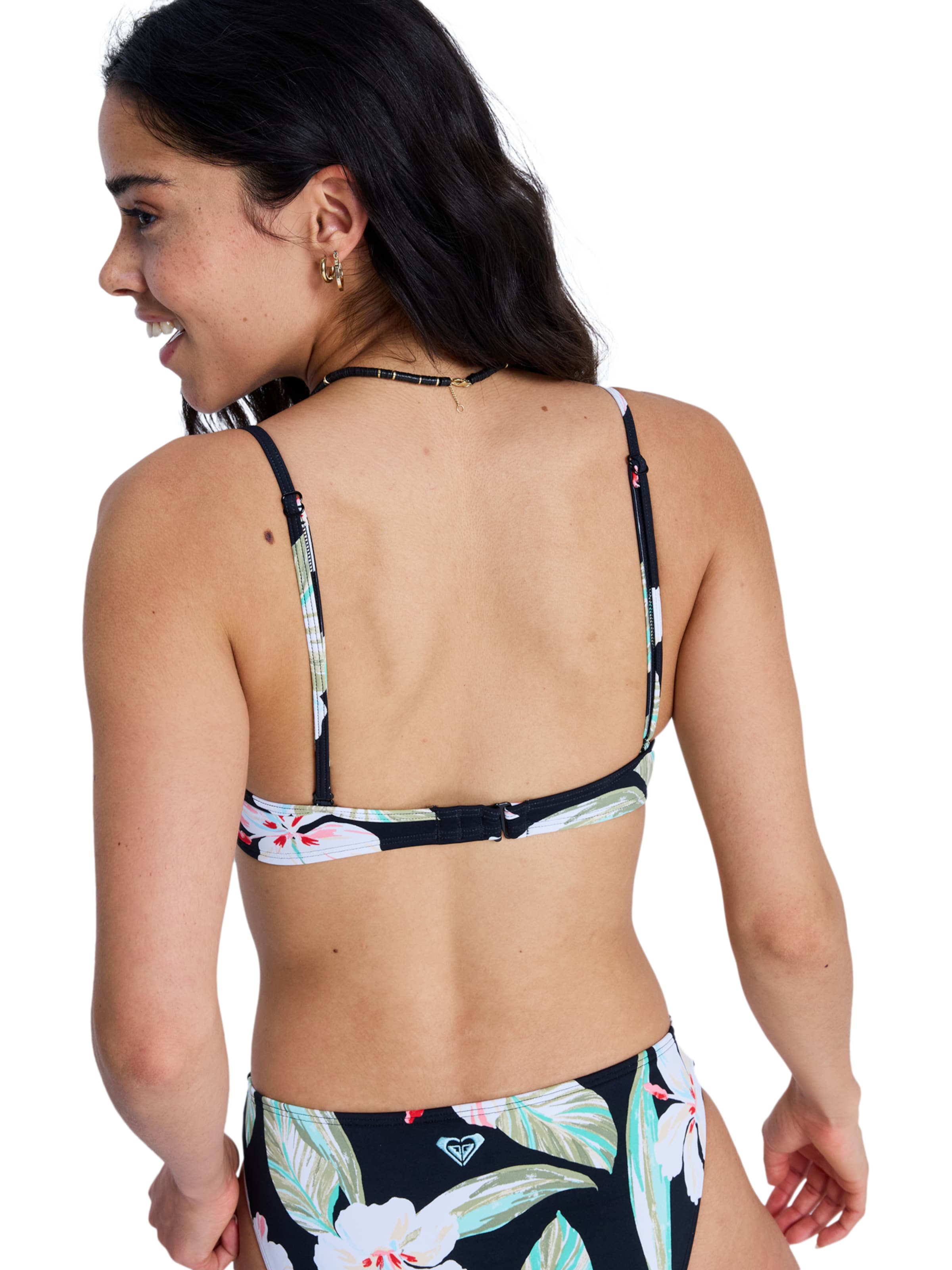 ROXY Triangle Bikini Top 'Essentials' in Grey