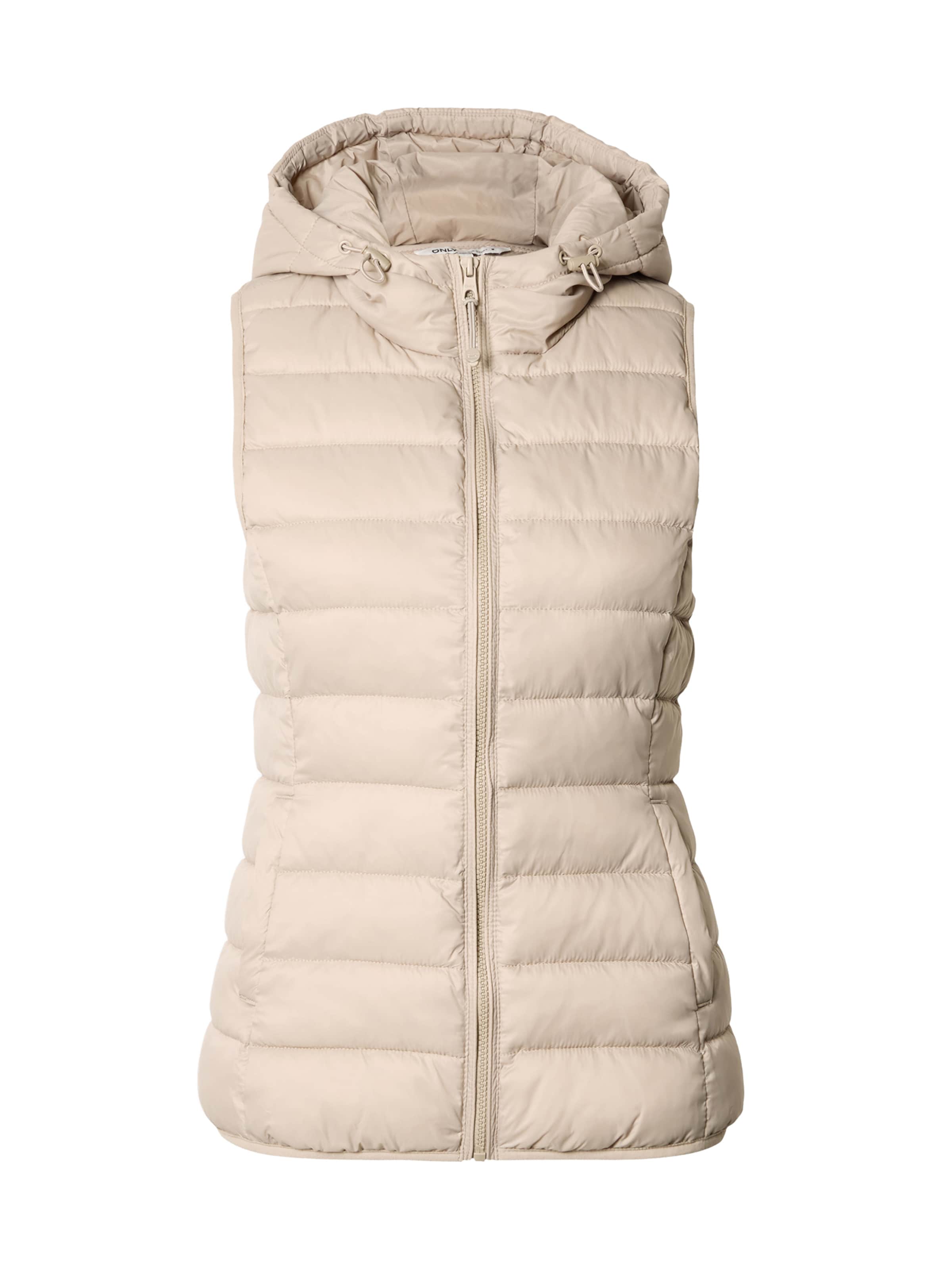 Only Tall Liivi 'ONLNEWTAHOE' värissä tummabeige, Tuotenäkymä