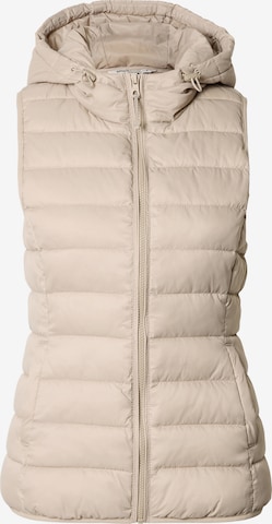 Only Tall - Chaleco 'ONLNEWTAHOE' en beige: frente