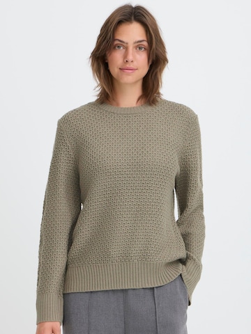 Oxmo - Pullover 'Nelly' em verde: frente
