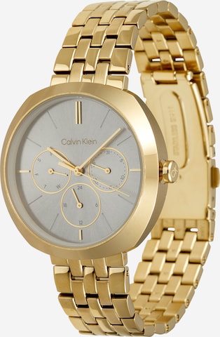 Calvin Klein Analoog horloge 'SHAPE' in Goud: voorkant