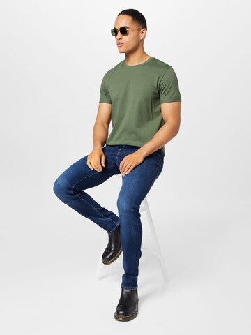 TOMMY HILFIGER Slimfit Jeans in Blauw