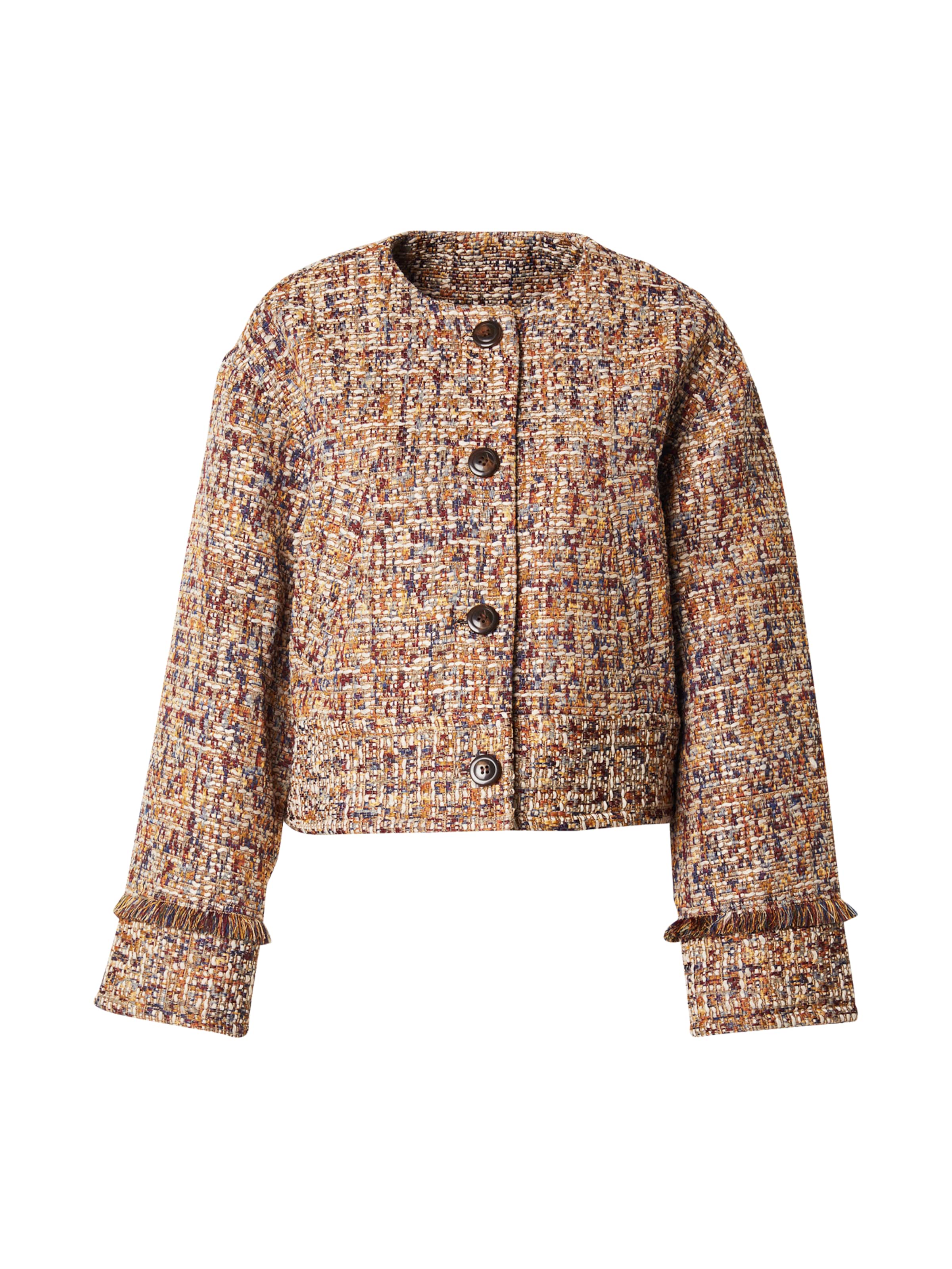 & Other Stories - Casaco meia-estação em mistura de cores: frente