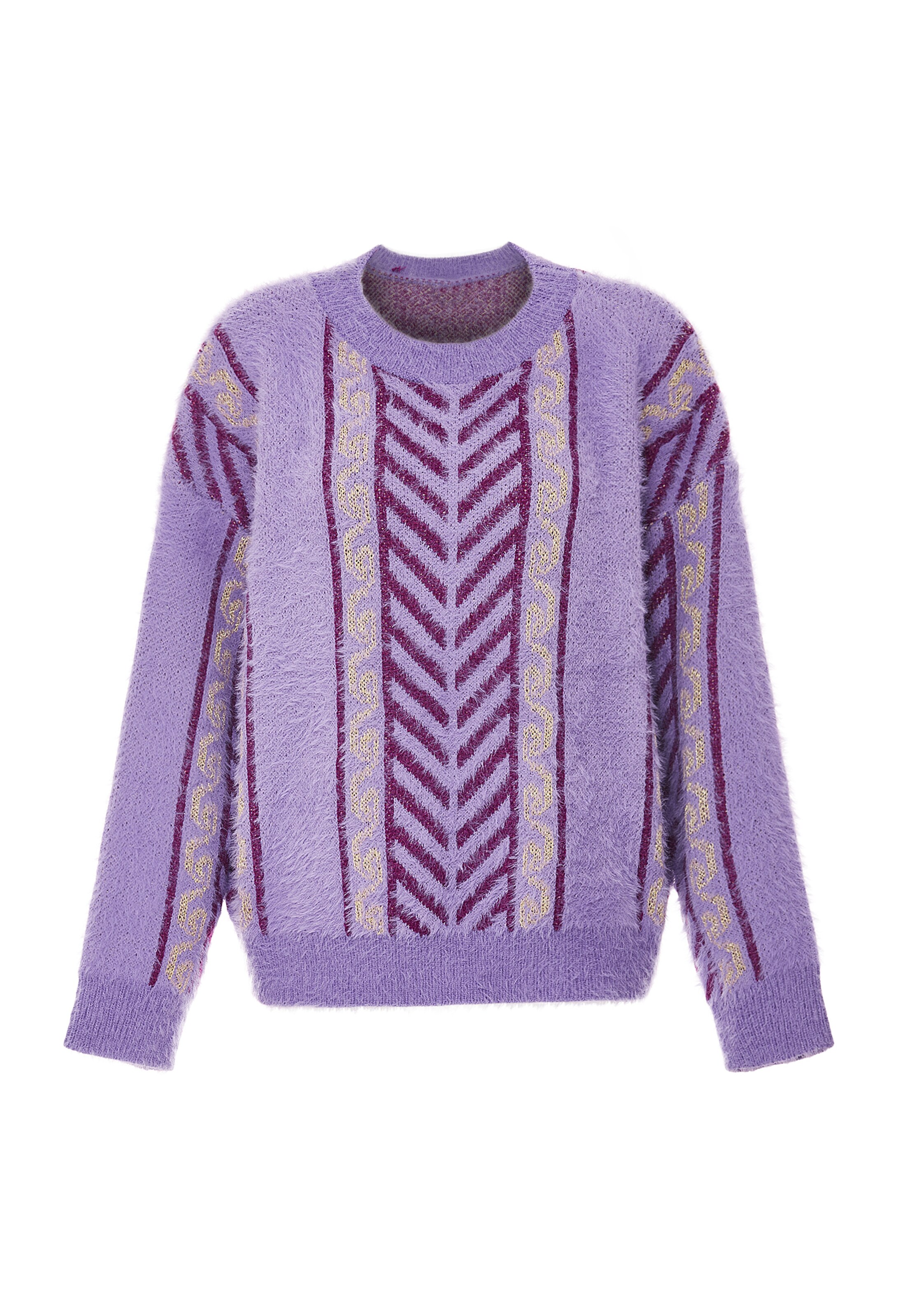 ebeeza Свитер в Лиловый: спереди