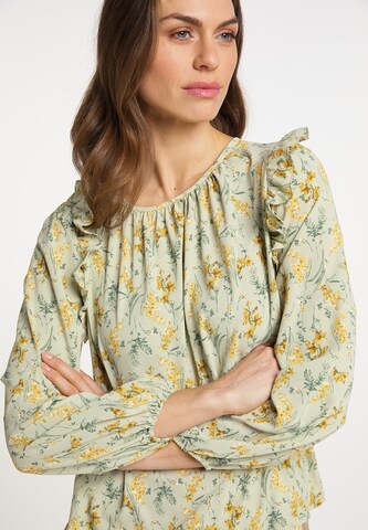 Usha - Blusa en verde