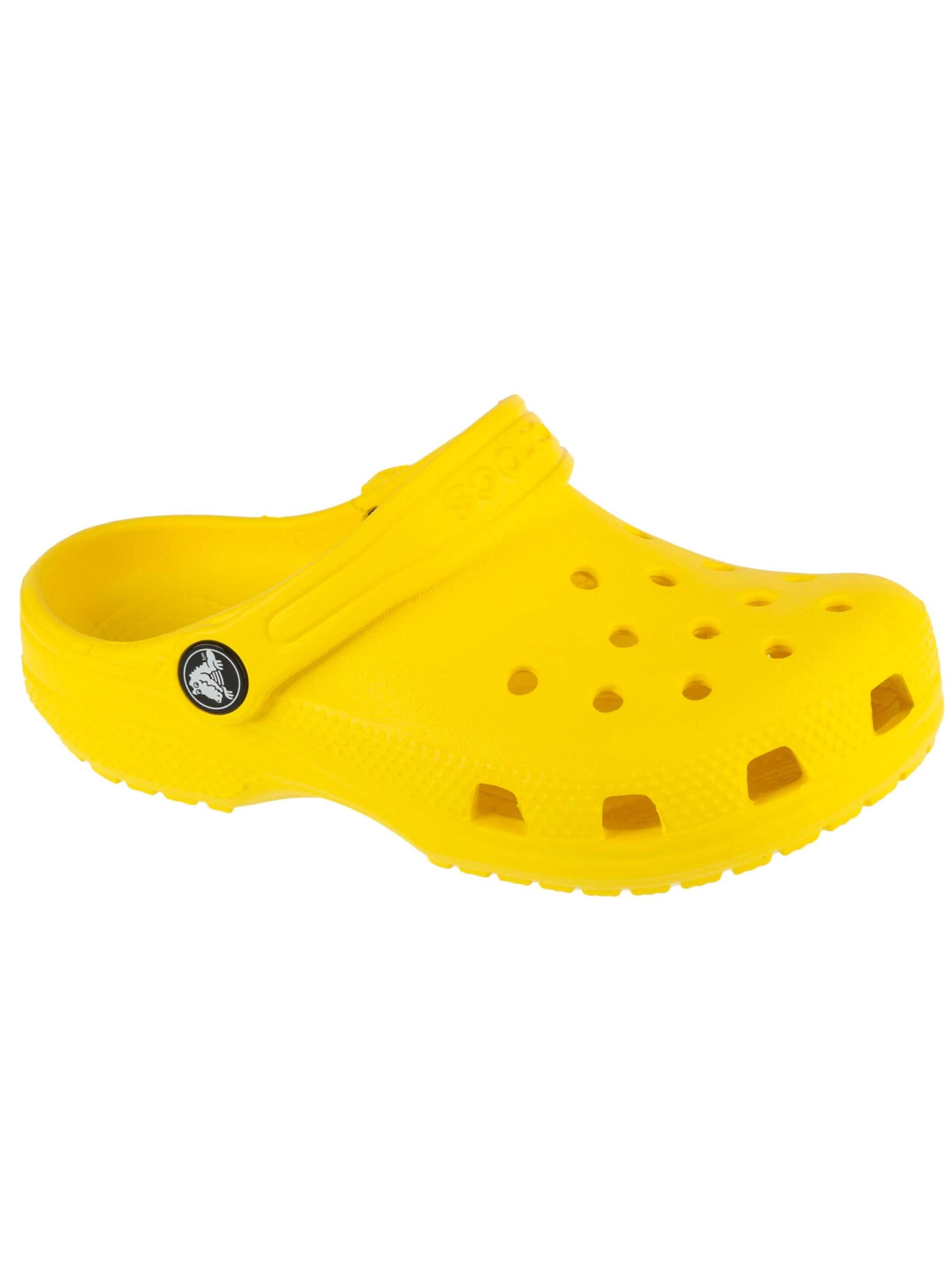 Crocs Sandale 'Crocs Classic Clog Kids'‌‌‌‌‌‌ in Gelb: Vorderseite