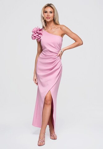 Ombre Evening dress in Pink