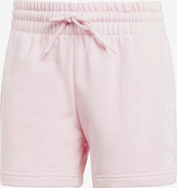 Regular Pantalon de sport 'Essentials' ADIDAS SPORTSWEAR en rose : devant