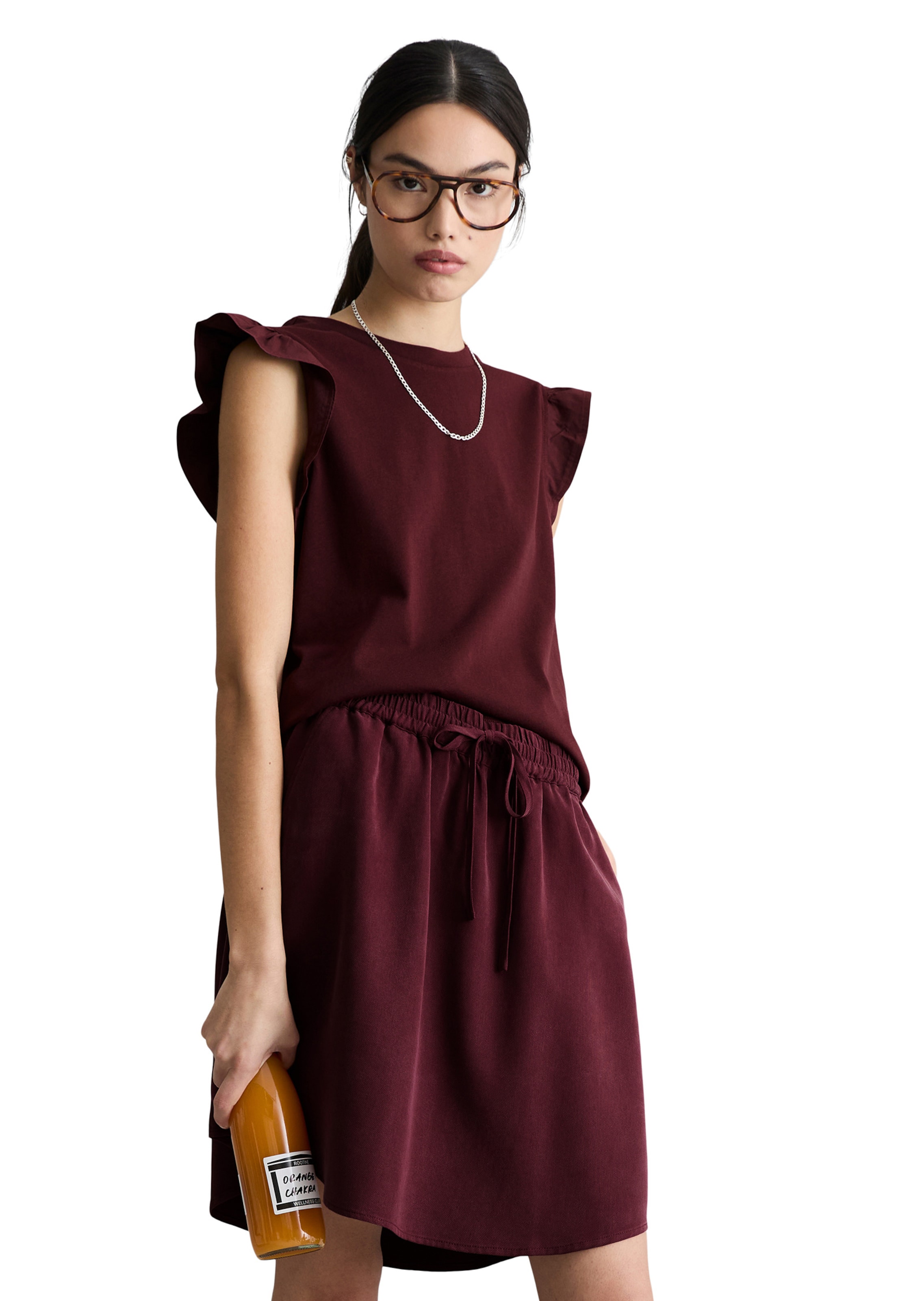 Marc O'Polo DENIM Top in Red: front