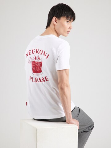 JOOP! Jeans Koszulka 'Eden' w kolorze biały: przód