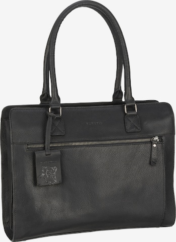 Burkely Document Bag 'Antique Avery' in Black: front