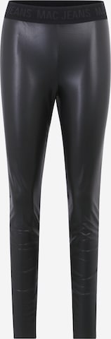 MAC Skinny Leggings in Schwarz: predná strana