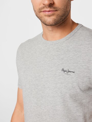 Tricou de la Pepe Jeans pe gri