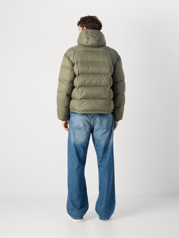 Calvin Klein Zimná bunda - Zelená: zadná strana