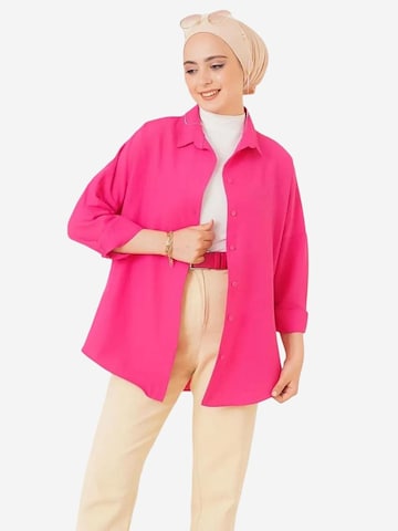 Bigdart - Blusa 'Hemden' em rosa