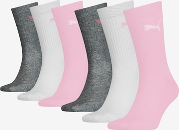 PUMA Socks in Pink: front