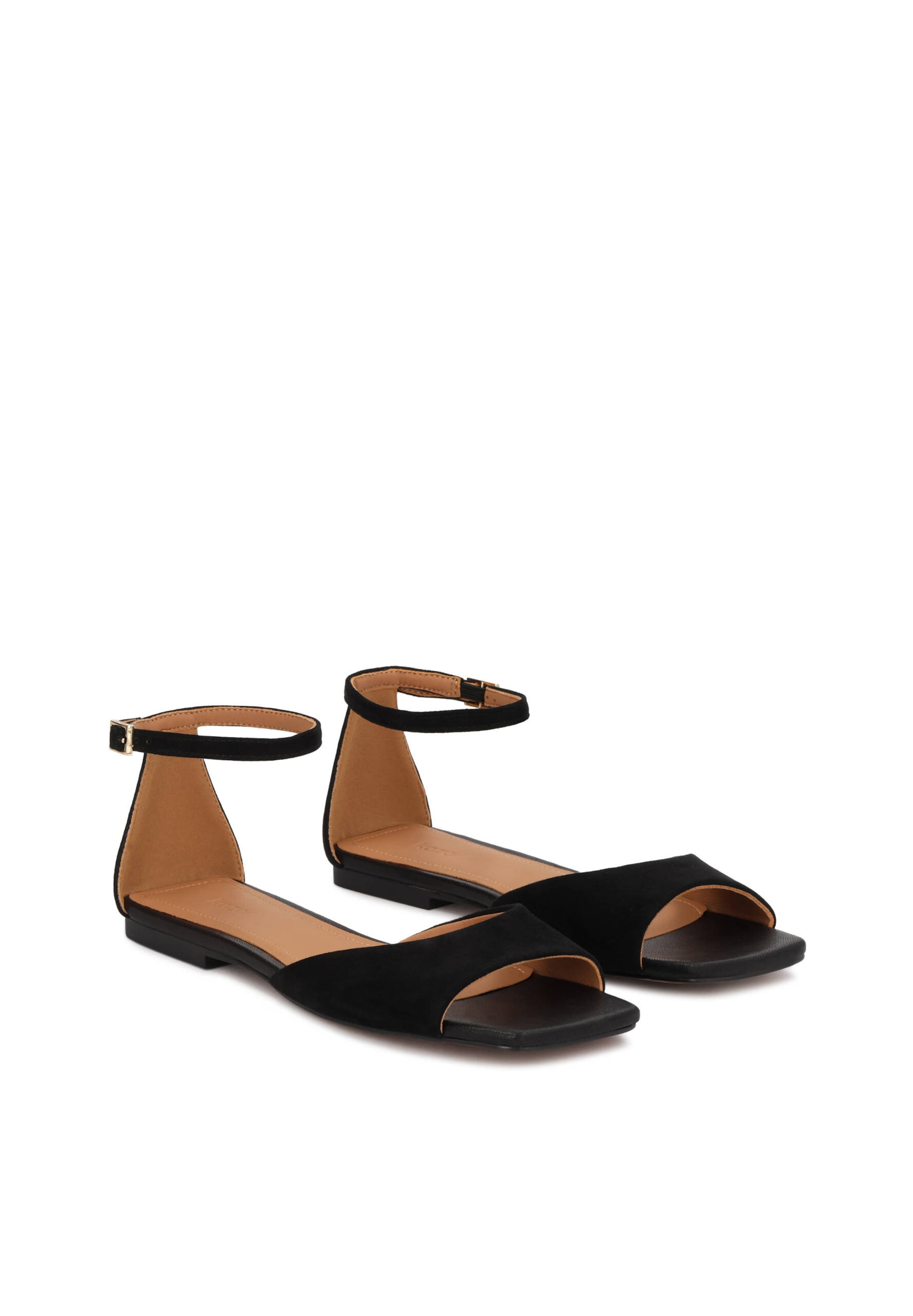 Kazar Pántos szandál - fekete