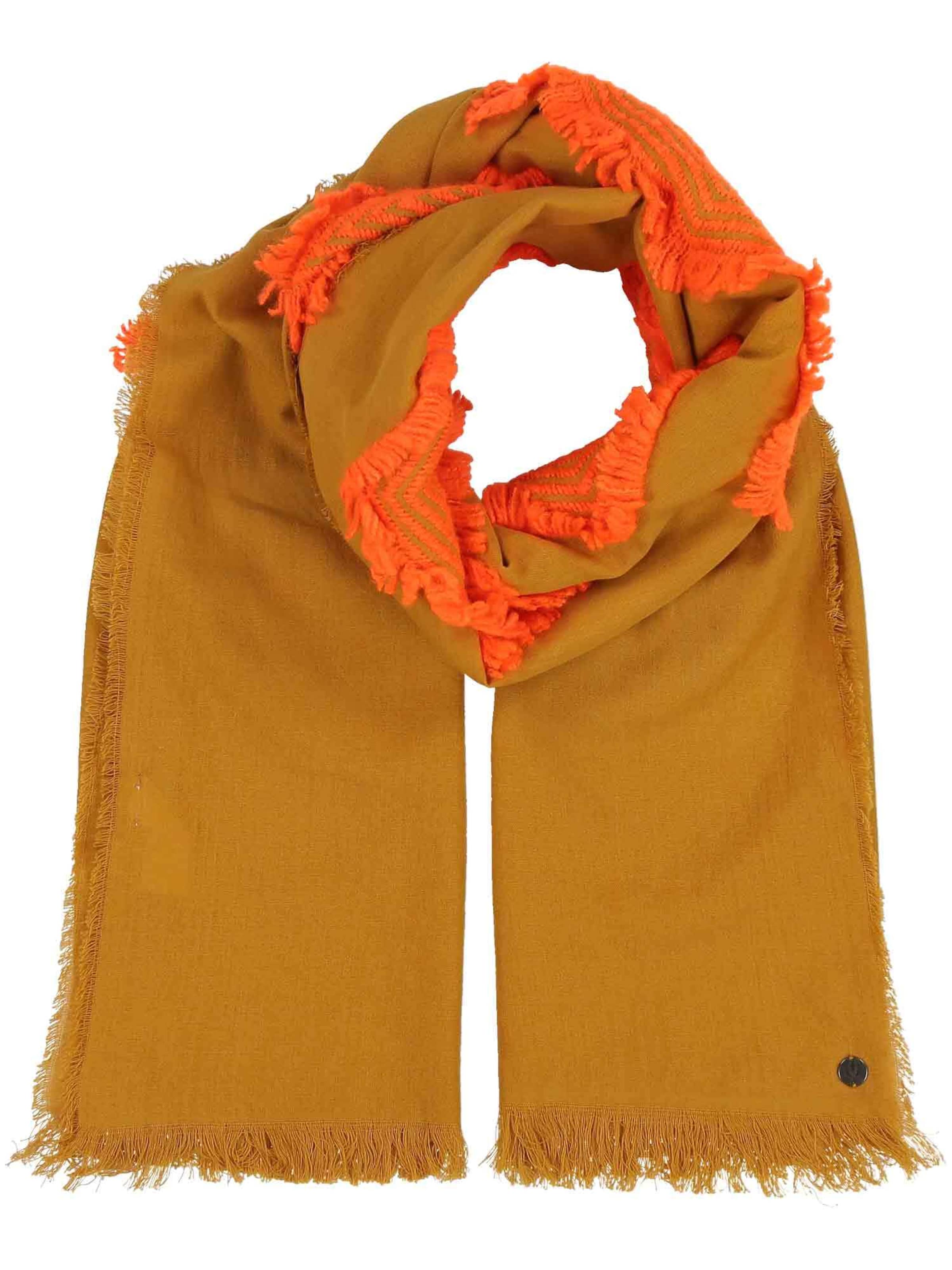 FRAAS Oversizeschal in Braun: Vorderseite