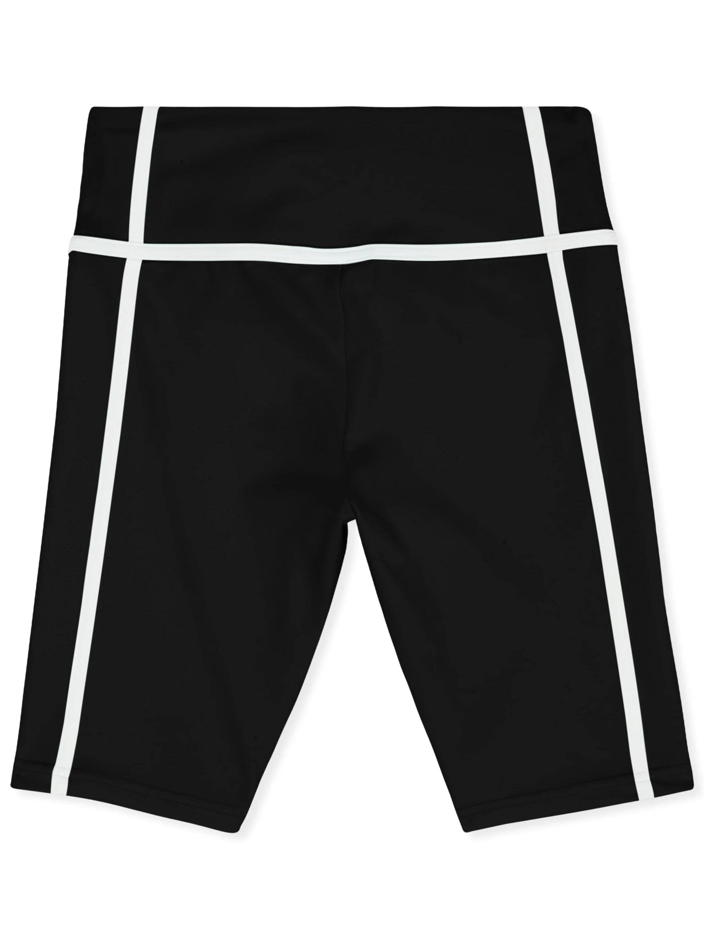 FILA - Slimfit Pantalón 'CONFINI slim contrast tape shorts' en negro