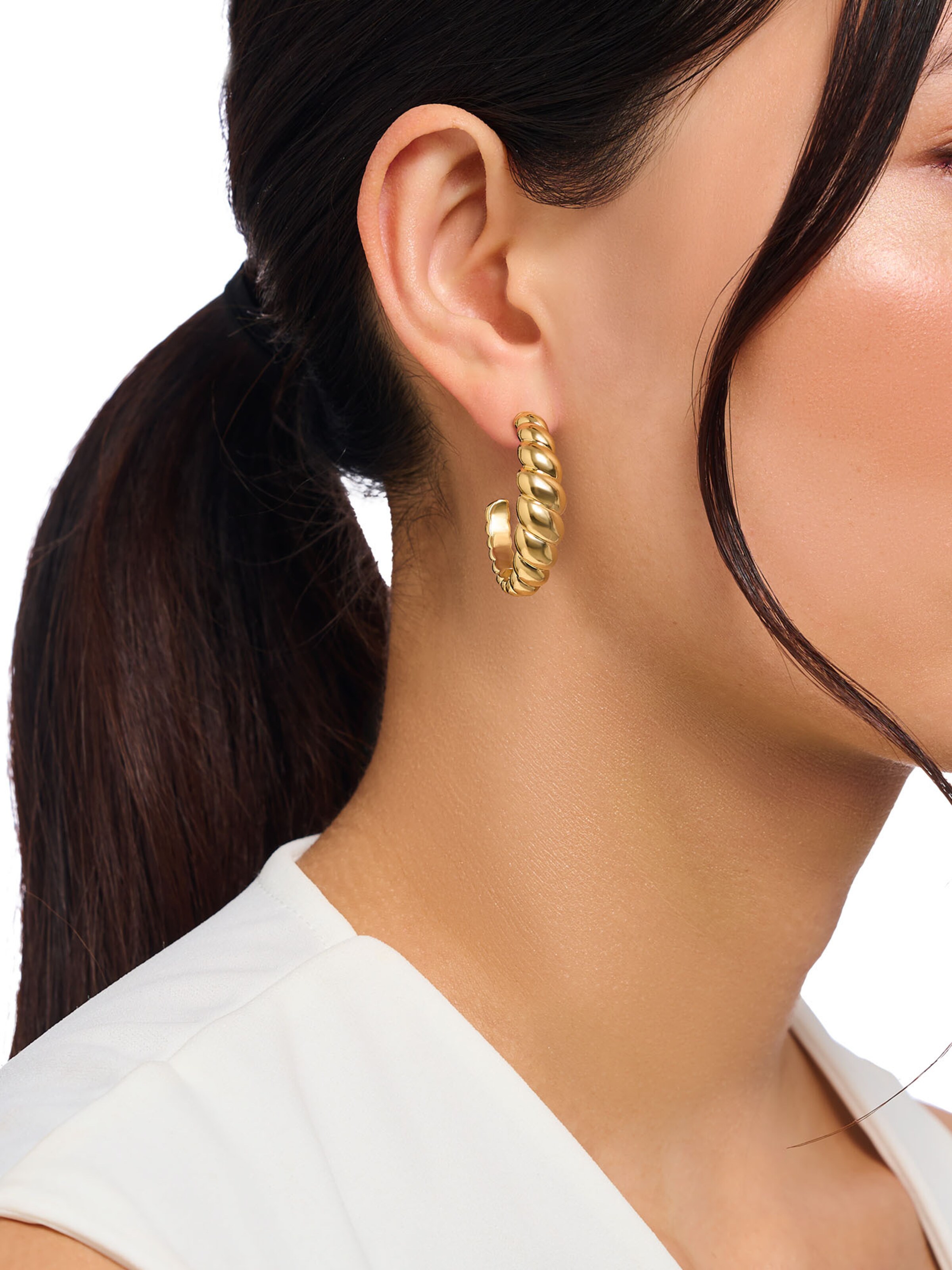 Thomas Sabo Earrings in Gold: front