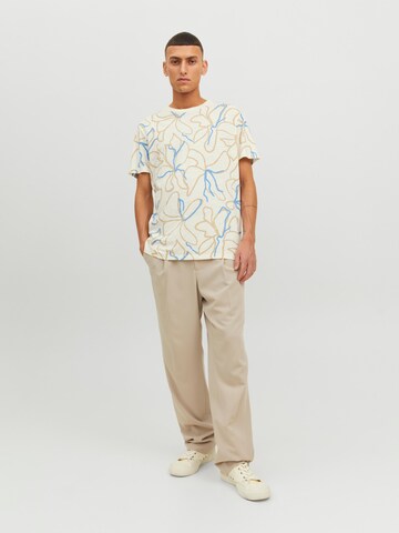 JACK & JONES Shirt 'JPRBlatropic' in Beige