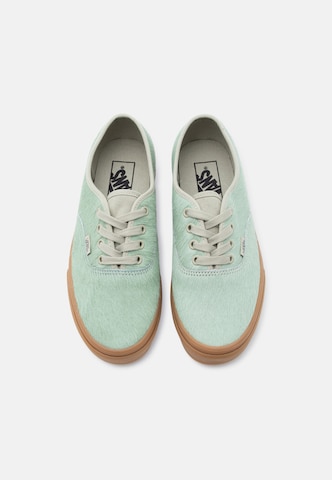 Baskets basses 'Authentic' VANS en vert
