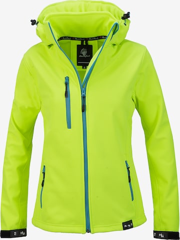 Rock Creek Outdoorjacke in Gelb: Vorderseite